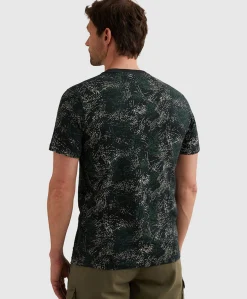 Heren T-shirt blauw