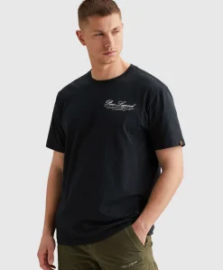 Heren T-shirt blauw