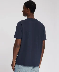 Heren T-shirt blauw