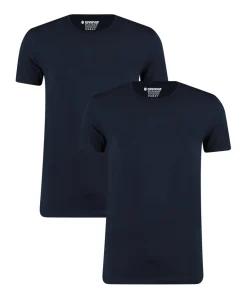 Heren T-shirt blauw