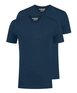 Heren T-shirt blauw