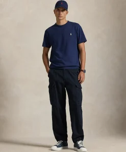 Heren T-shirt blauw