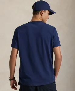 Heren T-shirt blauw
