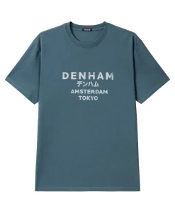 Heren T-shirt blauw