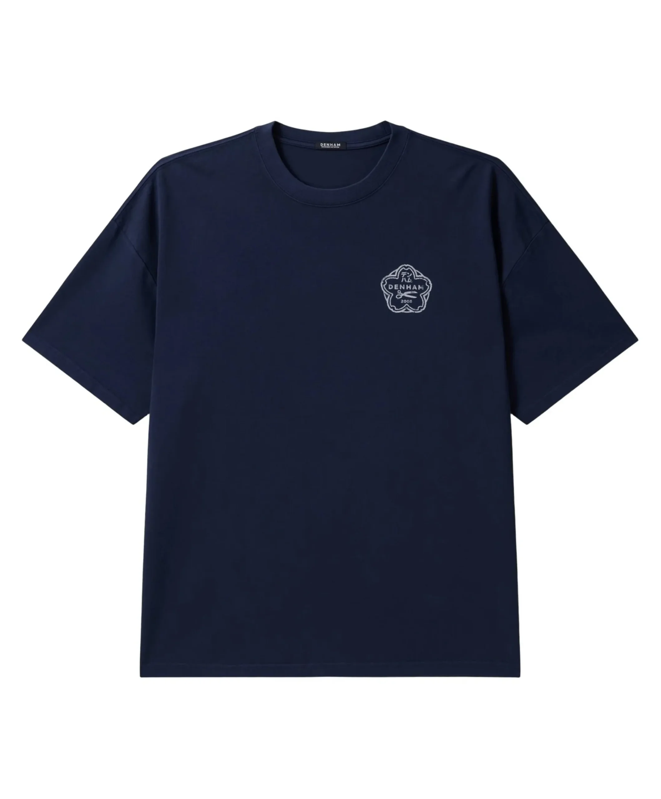 Heren T-shirt blauw