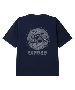 Heren T-shirt blauw