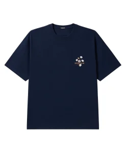 Heren T-shirt blauw