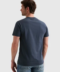 Heren T-shirt blauw