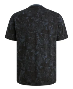Heren T-shirt blauw