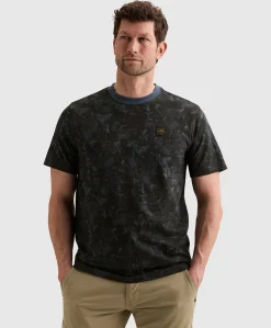 Heren T-shirt blauw