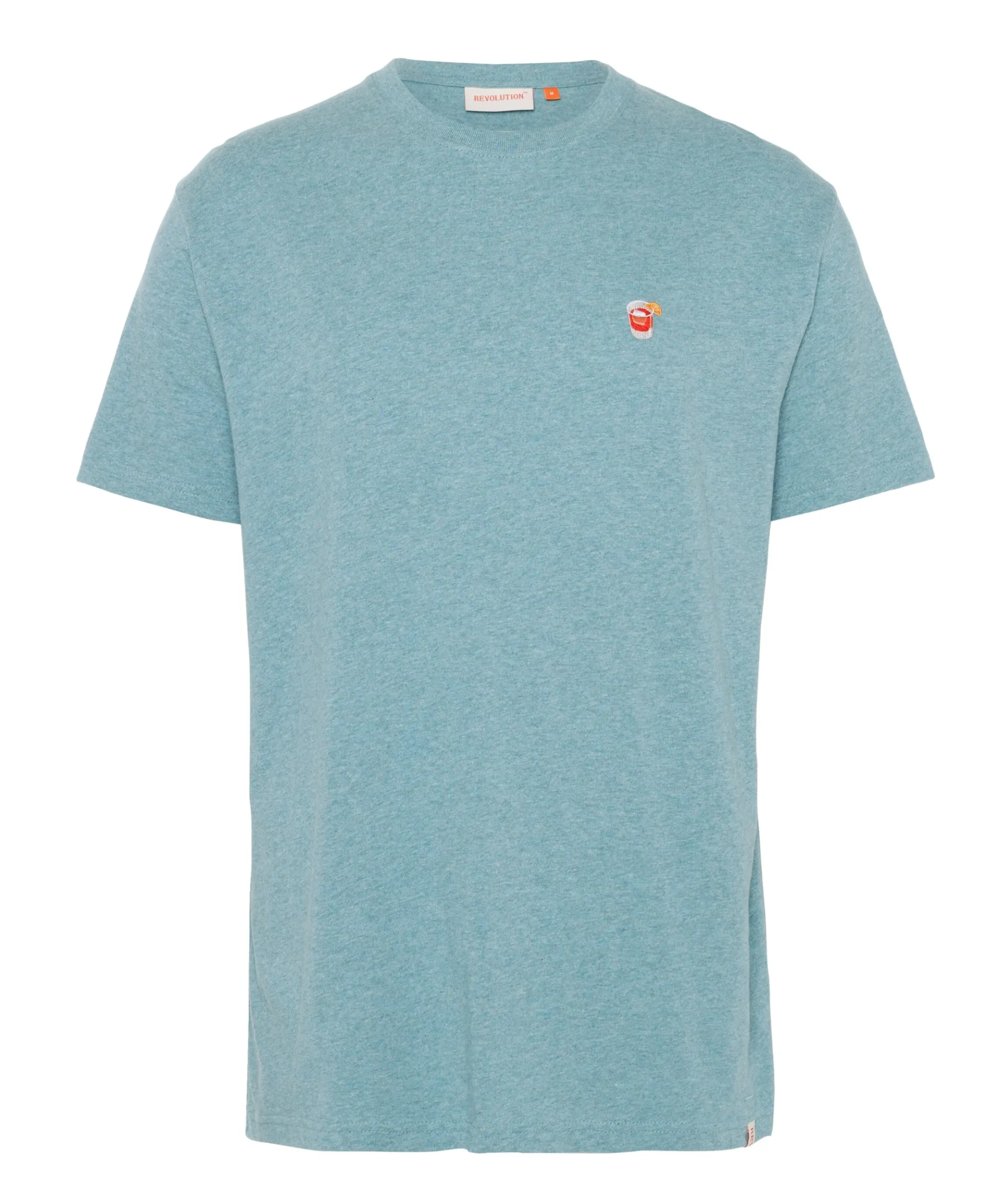 Heren T-shirt blauw