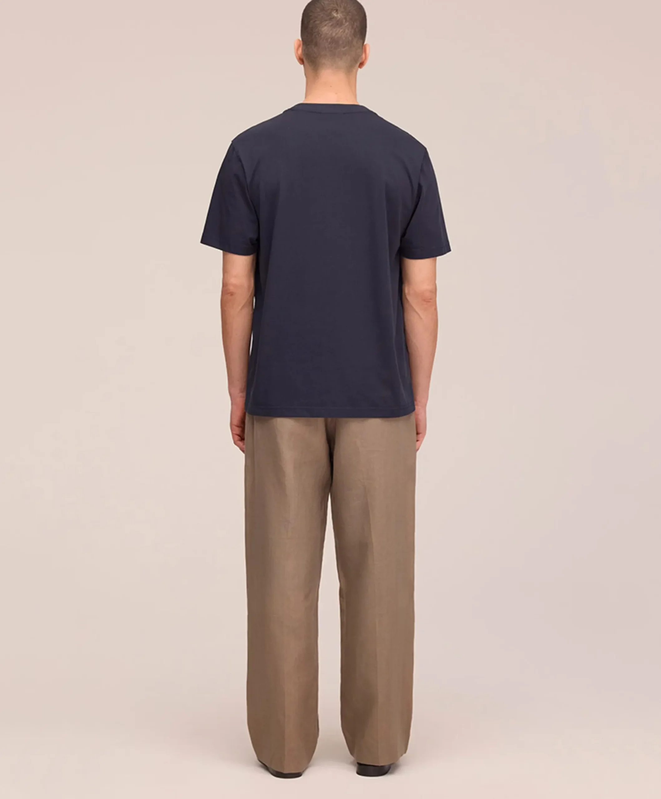 Heren T-shirt blauw