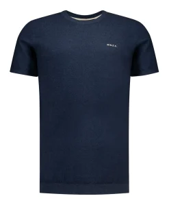 Heren T-shirt blauw