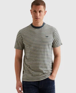 Heren T-shirt blauw