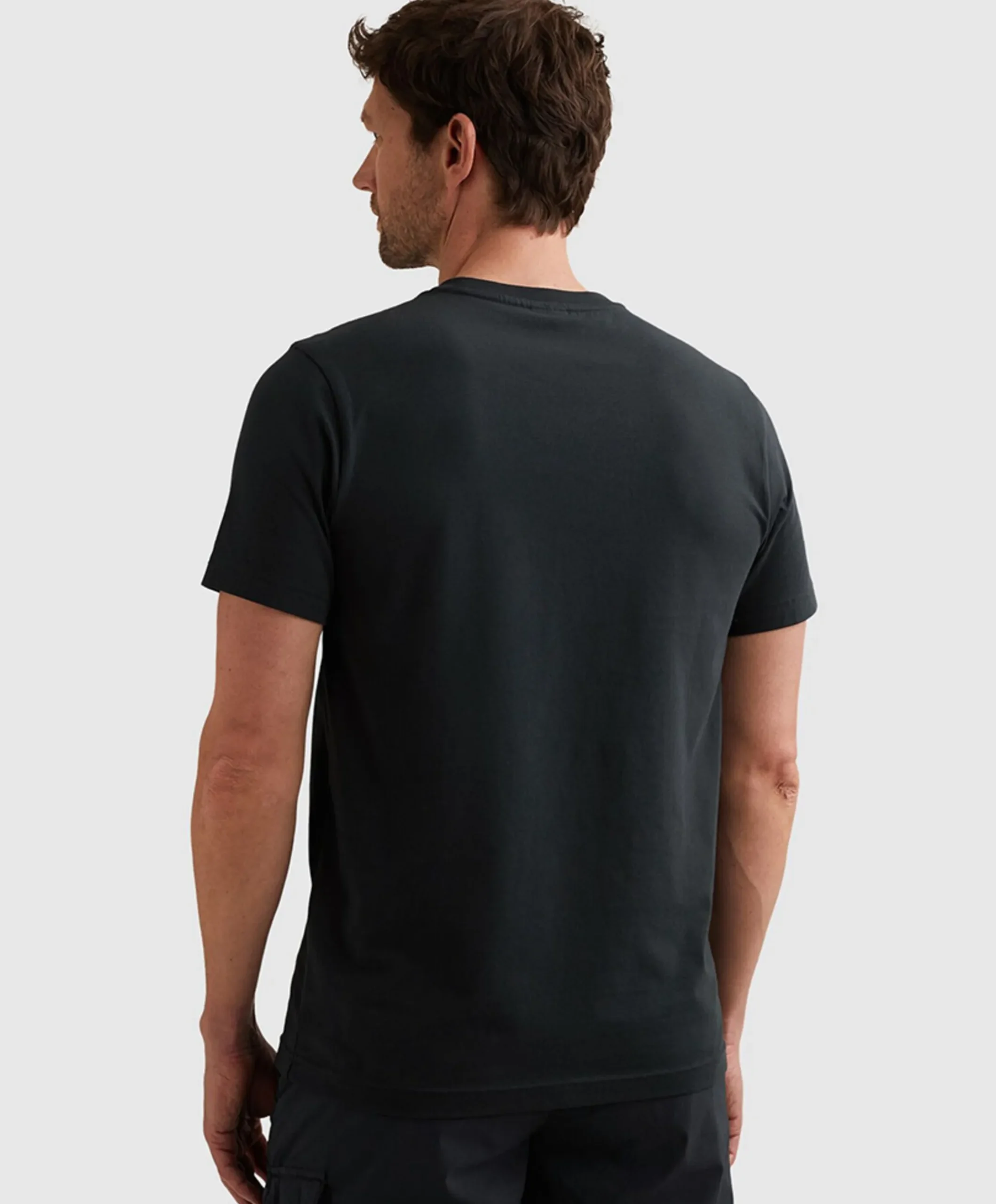 Heren T-shirt blauw