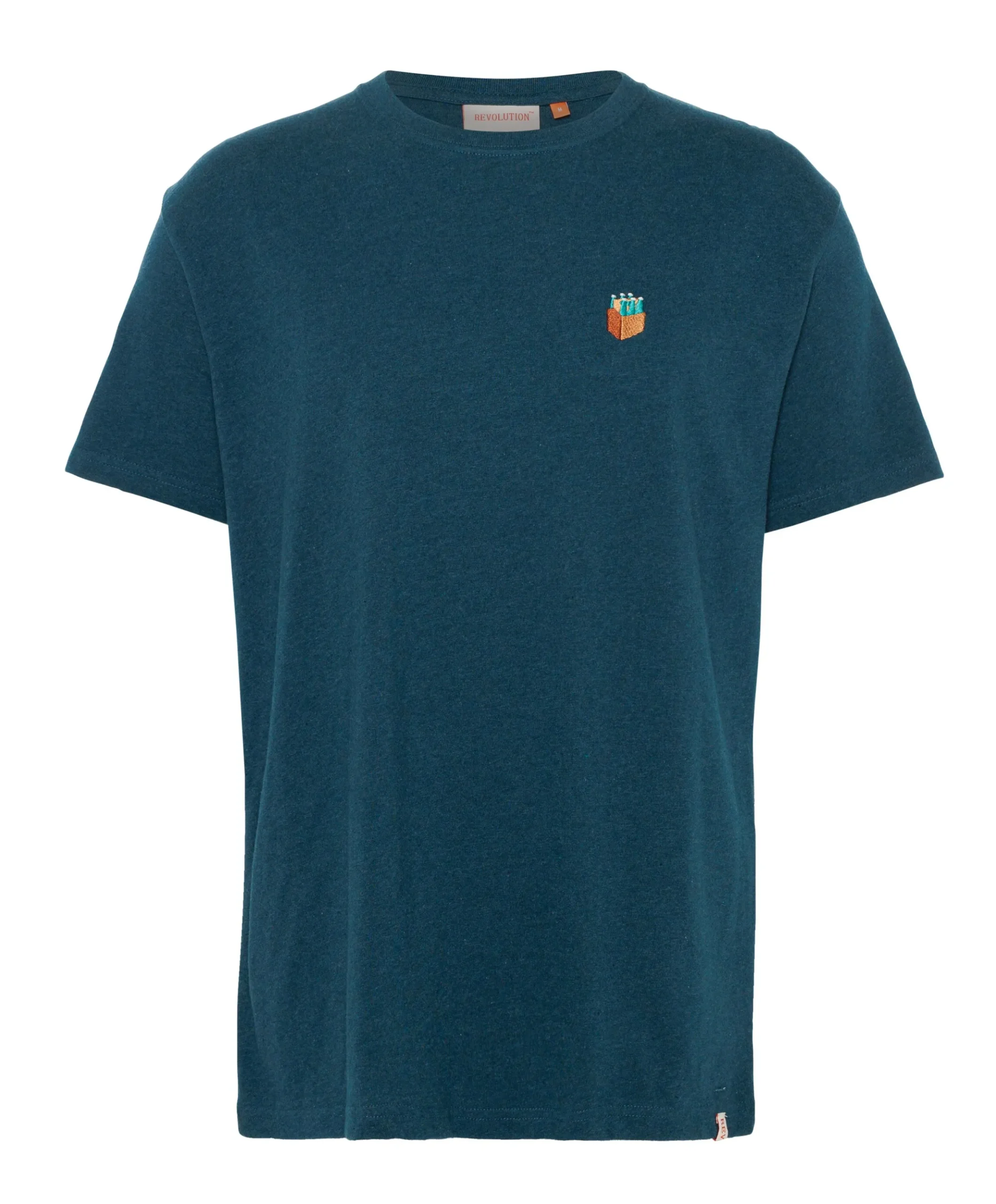 Heren T-shirt blauw