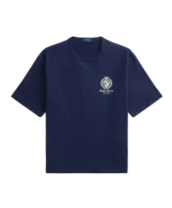 Heren T-shirt blauw