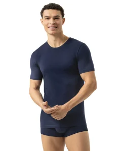 Heren T-shirt blauw