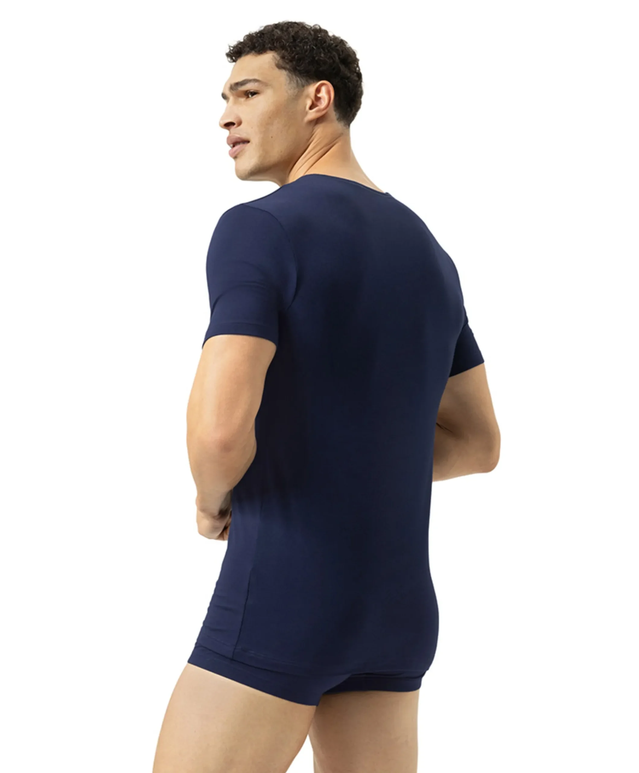 Heren T-shirt blauw