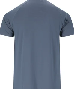 Heren t-shirt blauw