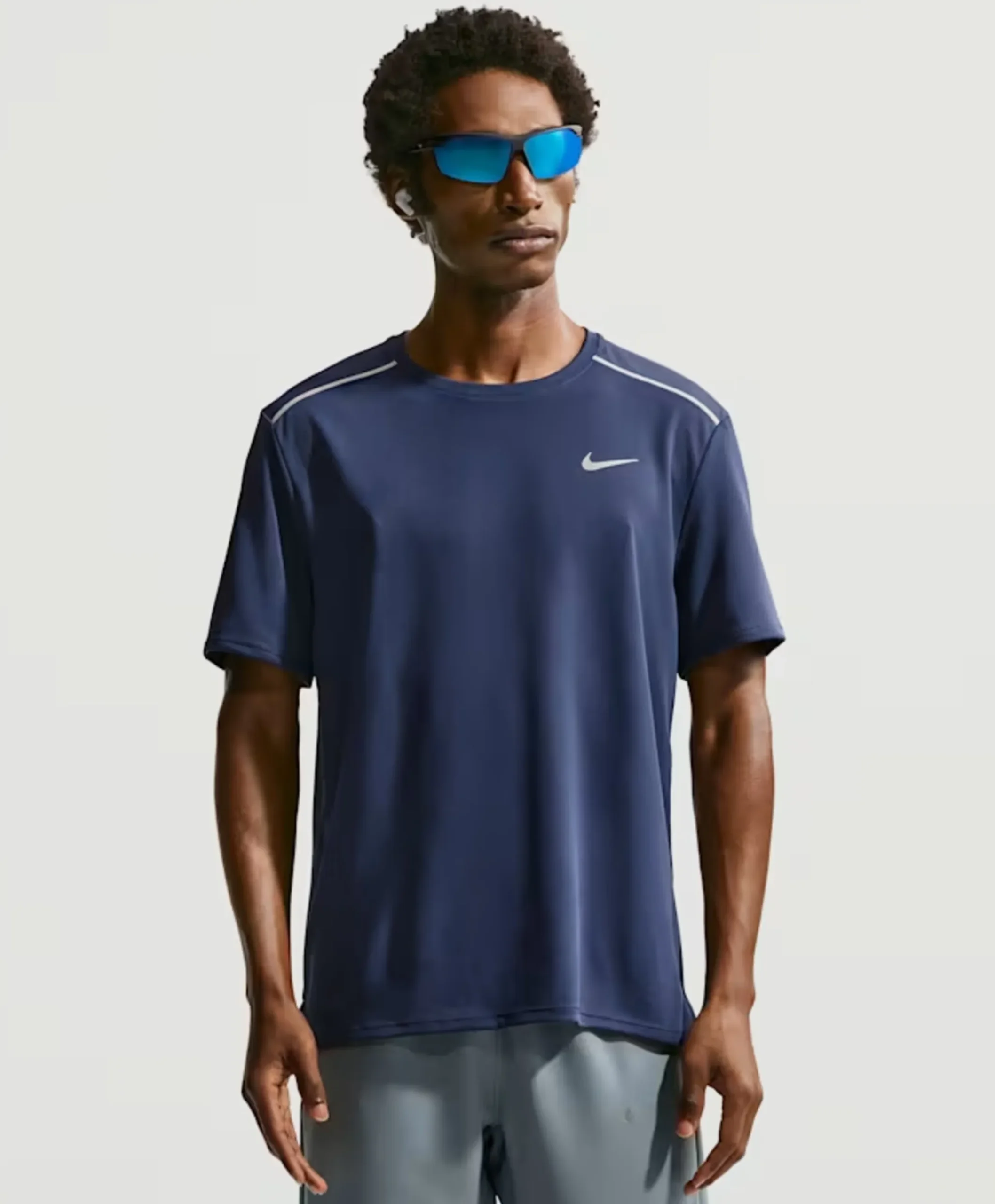 Heren t-shirt blauw