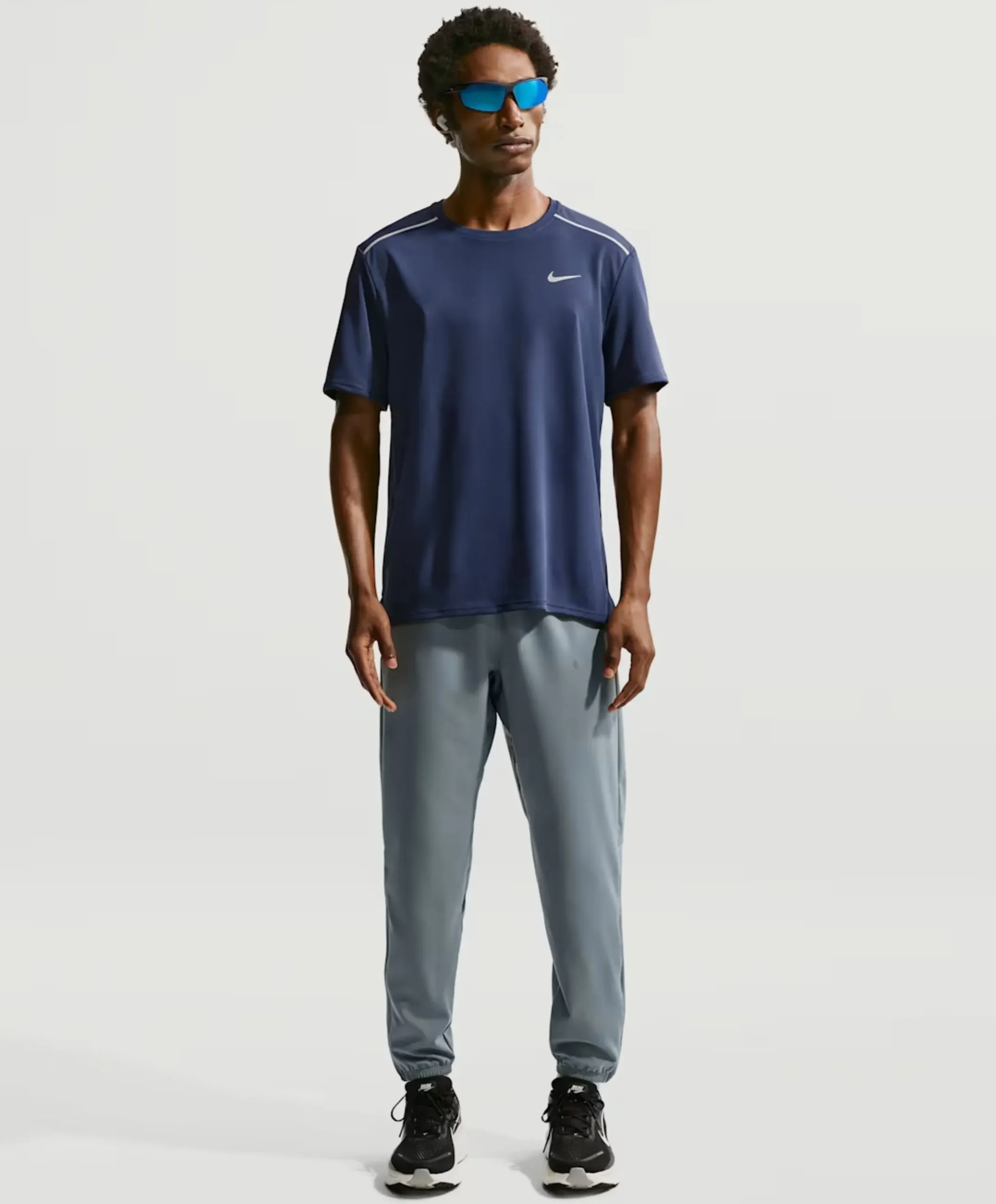 Heren t-shirt blauw