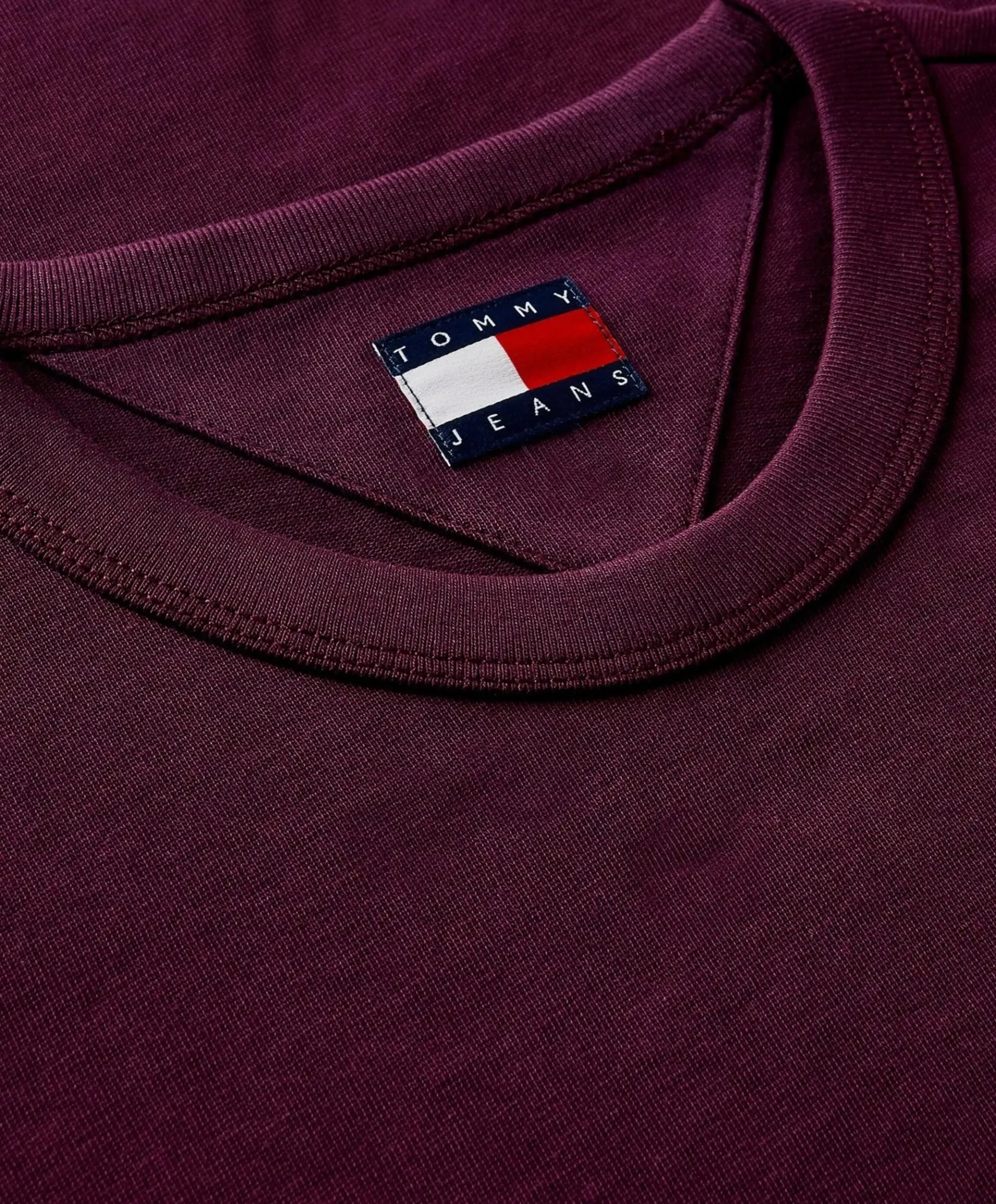 Heren T-shirt bordeaux