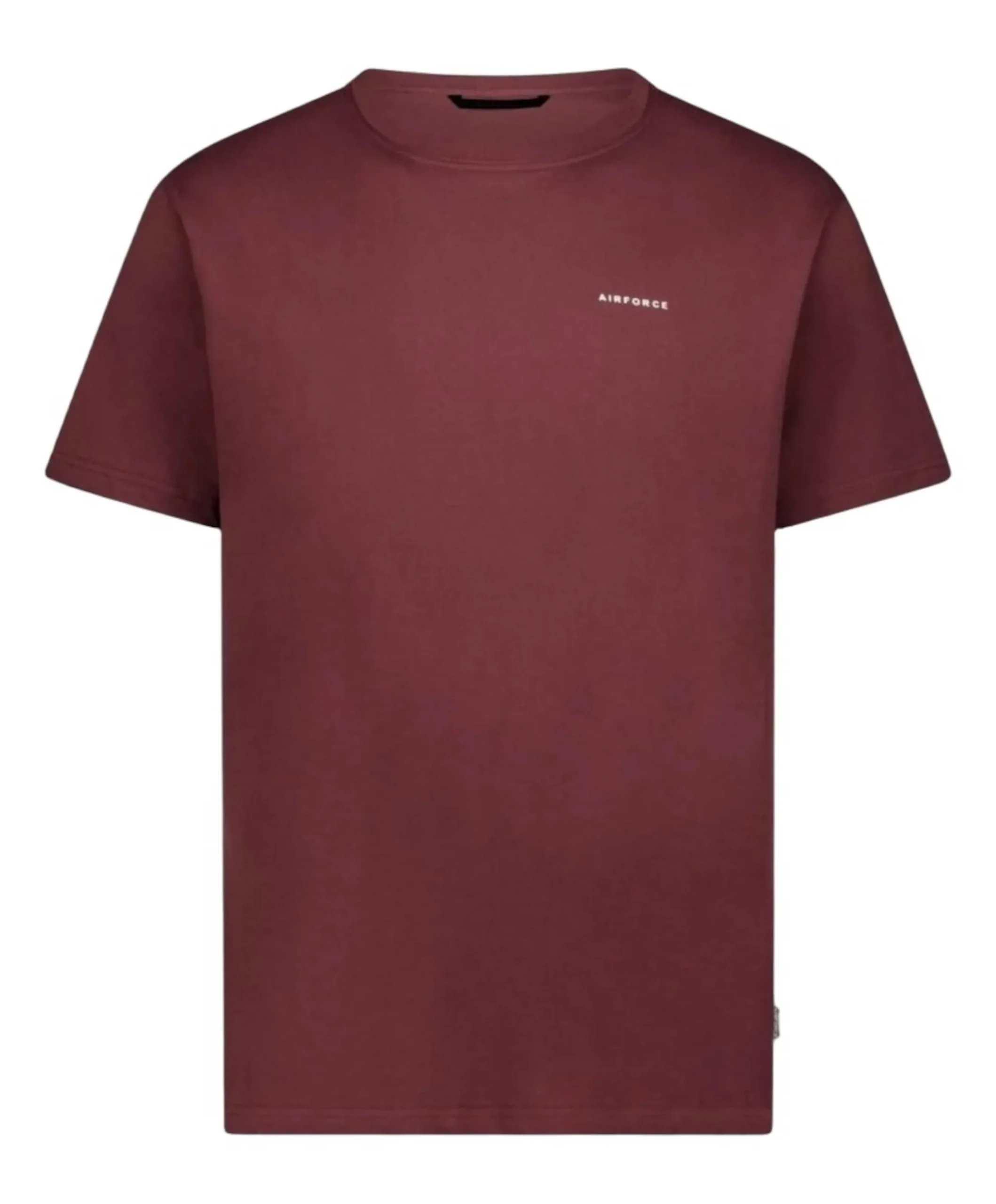Heren T-shirt bordeaux