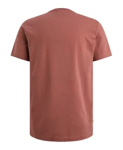 Heren T-shirt bordeaux