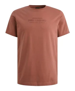 Heren T-shirt bordeaux