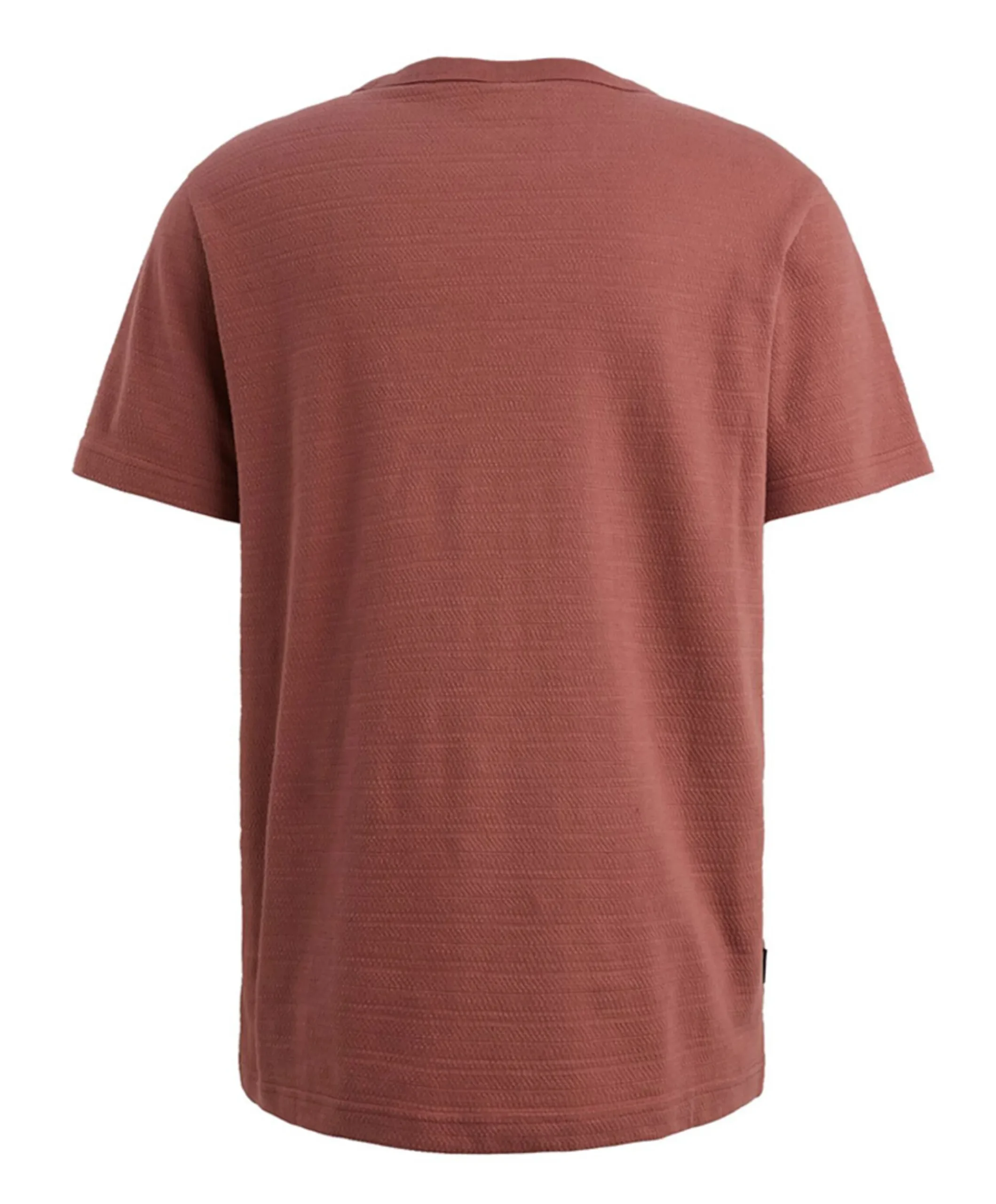 Heren T-shirt bordeaux