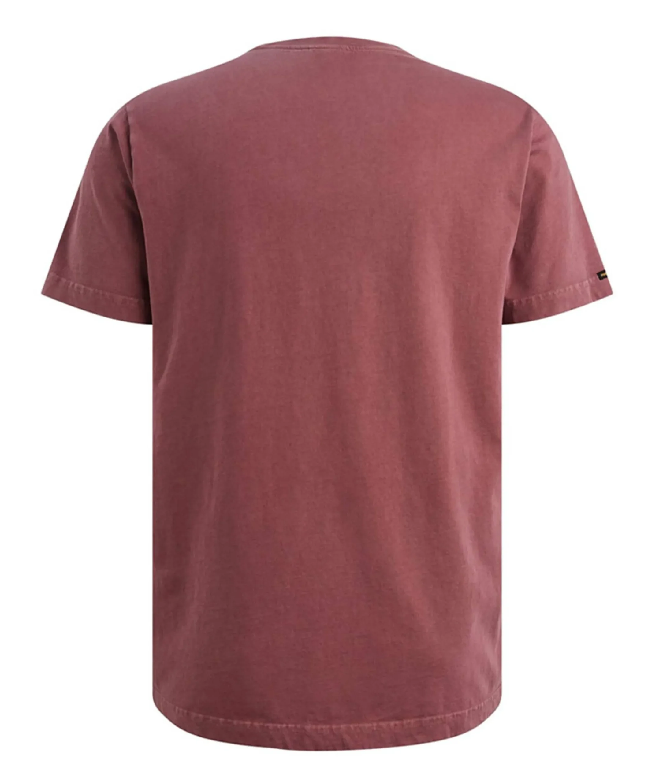 Heren T-shirt bordeaux