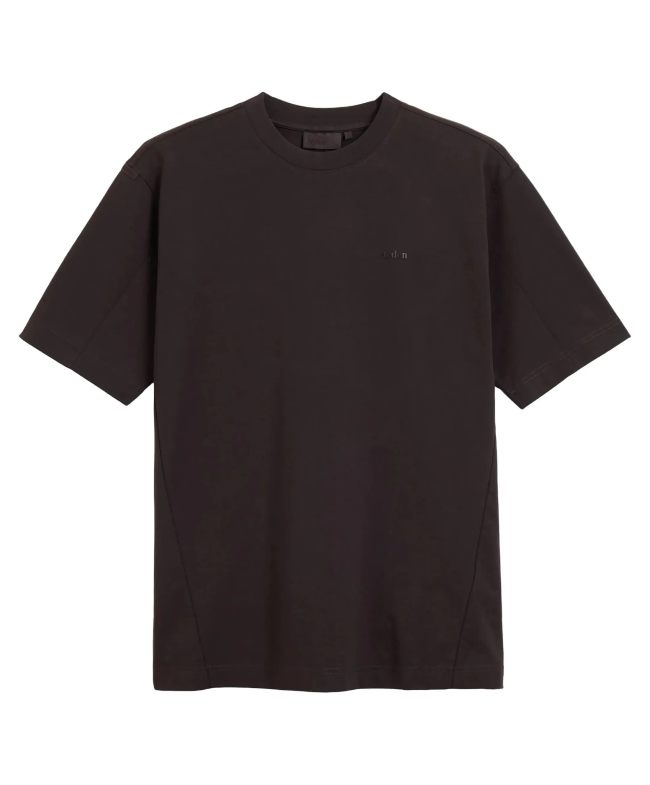 Heren T-shirt bruin