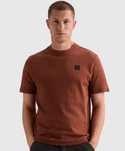 Heren T-shirt bruin