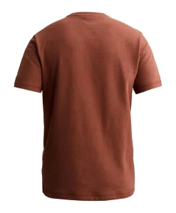 Heren T-shirt bruin