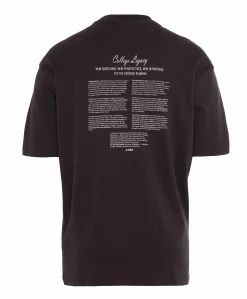 Heren T-shirt bruin