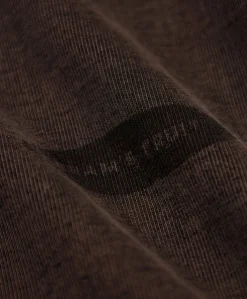 Heren T-shirt bruin