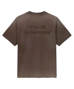 Heren T-shirt bruin