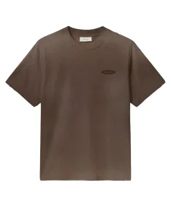 Heren T-shirt bruin