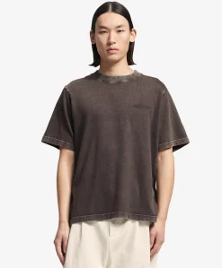 Heren T-shirt bruin