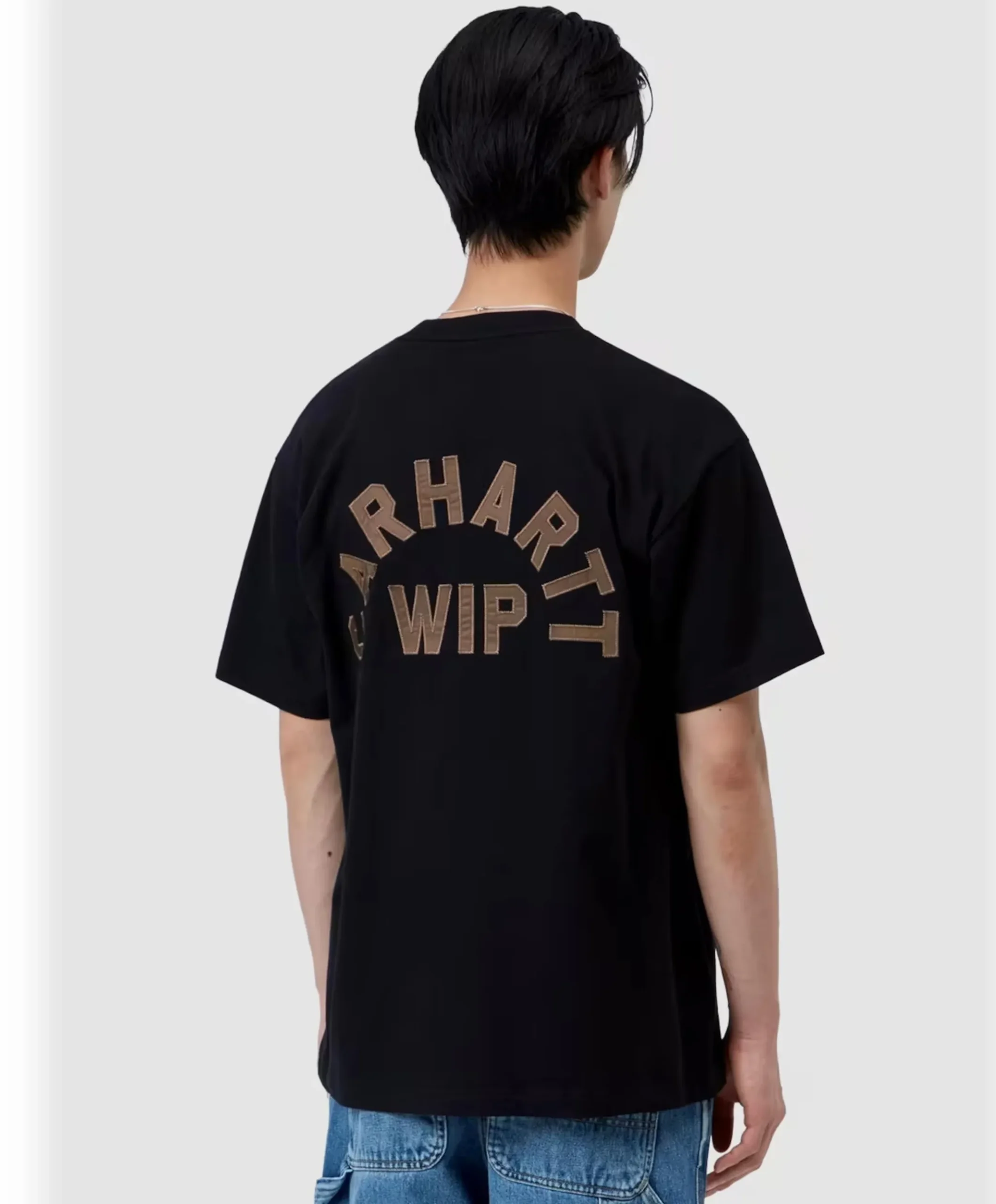 Heren T-shirt bruin