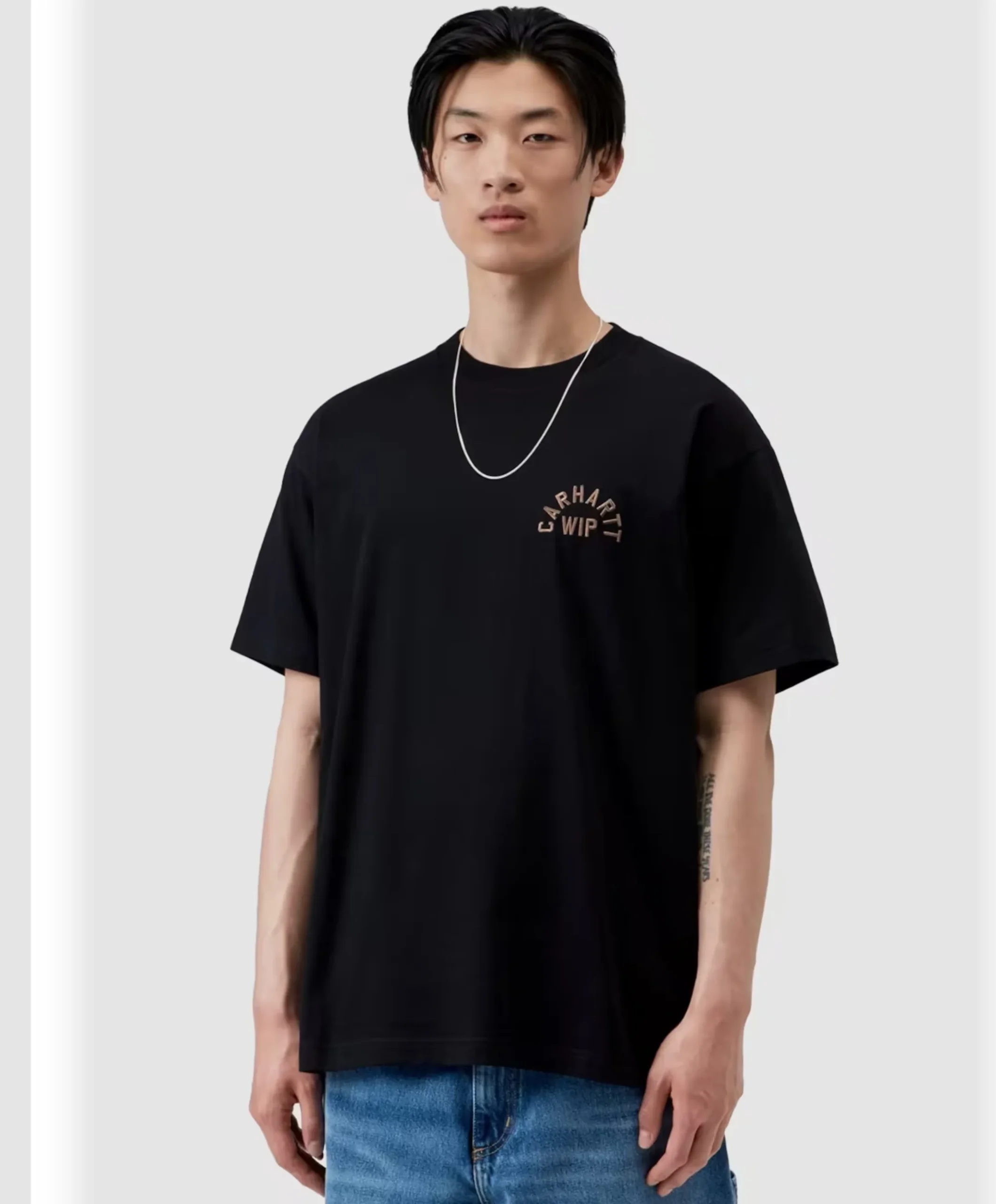 Heren T-shirt bruin