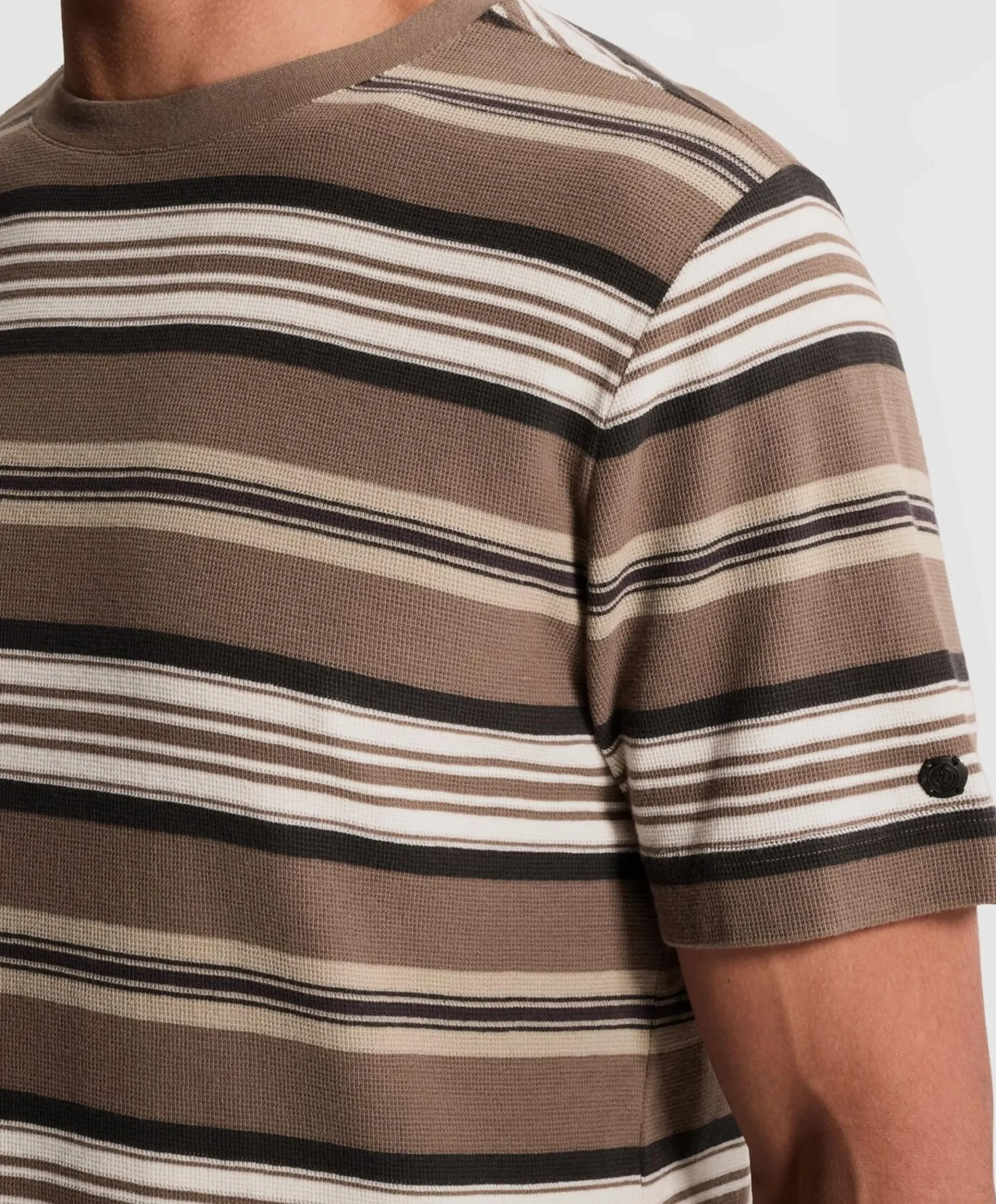 Heren T-shirt bruin