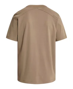 Heren T-shirt bruin