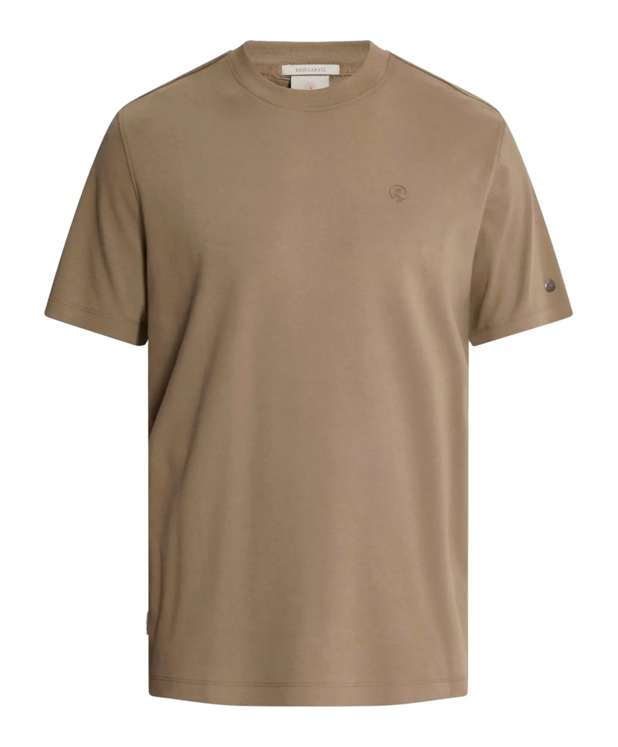 Heren T-shirt bruin