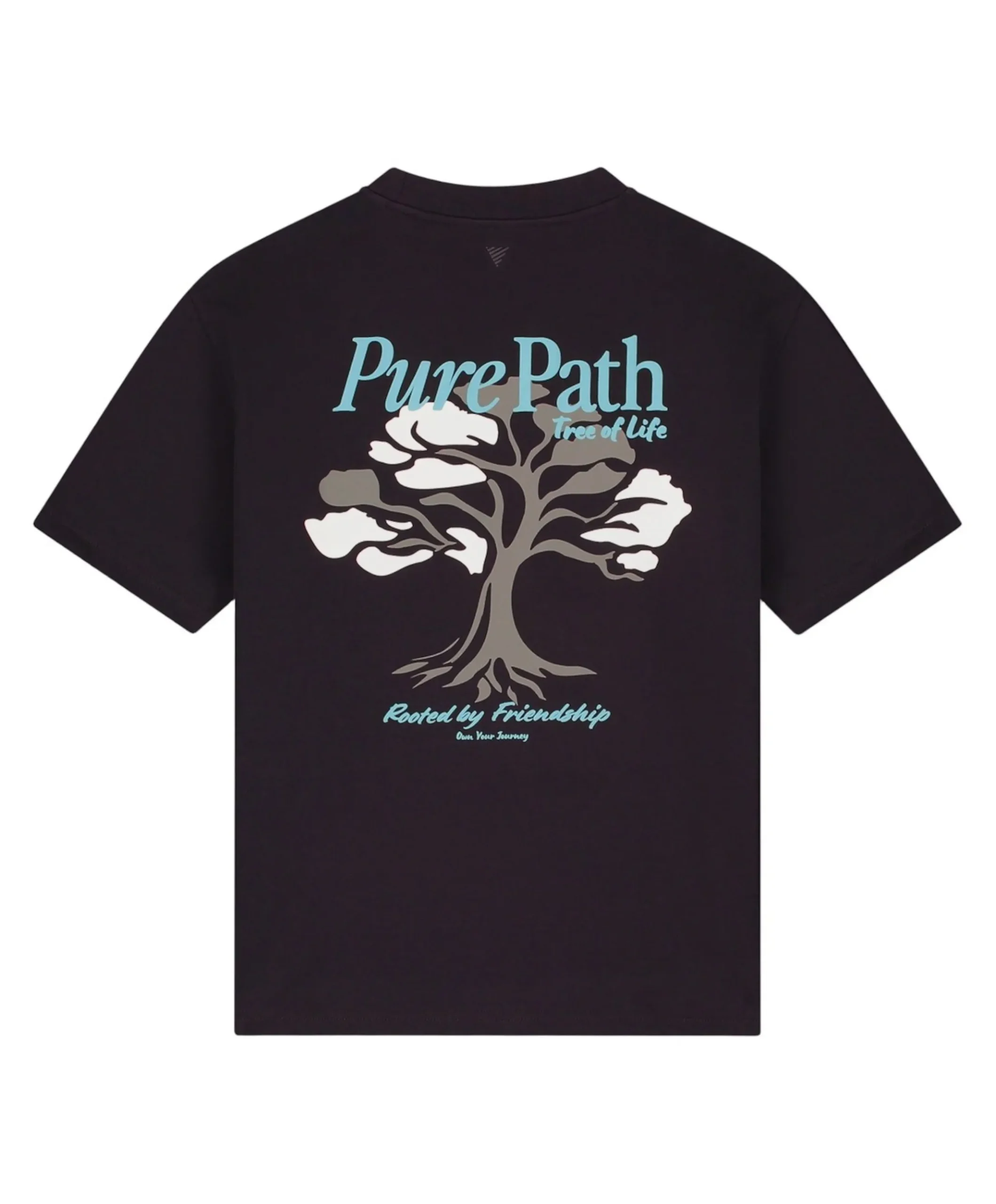 Heren T-shirt bruin