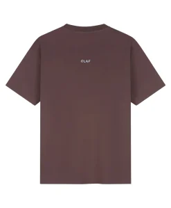 Heren T-shirt bruin