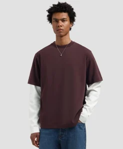 Heren T-shirt bruin