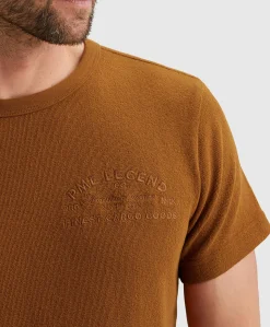 Heren T-shirt bruin