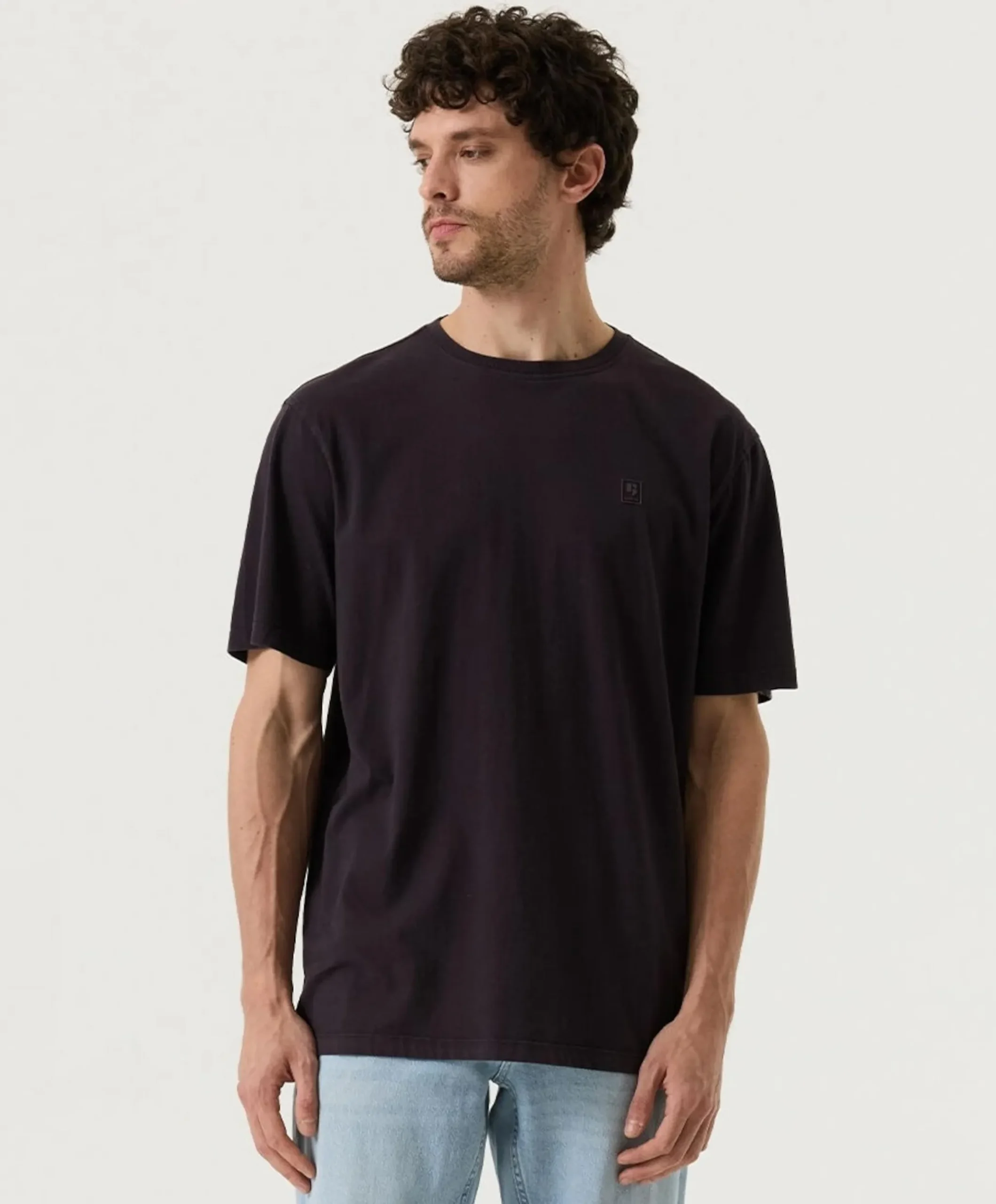 Heren T-shirt bruin